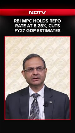 RBI MPC Keeps Repo Rate Unchanged, Lowers GDP Growth Projections Amid West Asia War