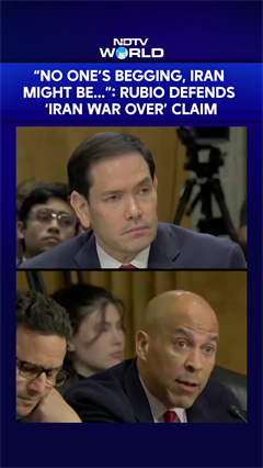 "No One's Begging, Iran Might Be...": Rubio Defends 'Iran War Over' Claim