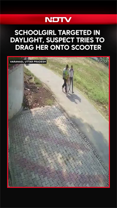 Daylight Horror: Suspect Tries To Drag Schoolgirl Onto Scooter