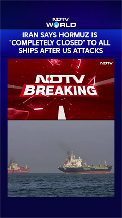 US Iran War Latest News | Iran Says Hormuz Is "Completely Closed" To All Ships After US Attacks