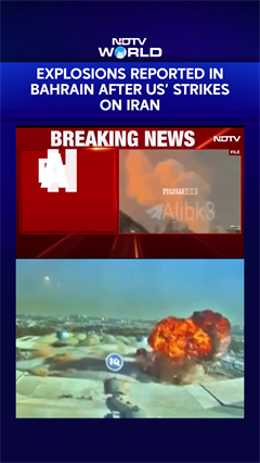 Explosions Reported In Bahrain & Kuwait After US Strikes Iran