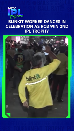 Blinkit Worker & RCB Fan Dances In Celebration As Team Wins 2nd Straight IPL Title: Video