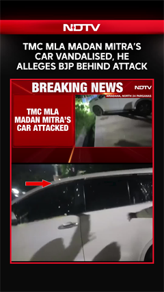 Eggs Hurled At TMC MLA Madan Mitra's Car; He Alleges Political Attack