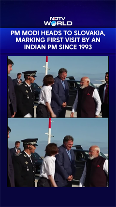 PM Modi Heads To Slovakia, Marks First Visit To The Nation By An Indian PM Since 1993