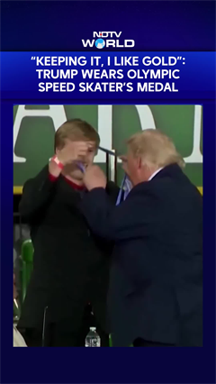Donald Trump Keeps Olympians Gold Medal, Says 'Won't Give It Back'