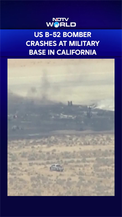 B 52 Bomber Crash | 8 Killed After B-52 Bomber Crashes At US Base In California