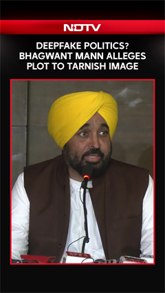 Punjab CM Bhagwant Mann Alleges Deepfake Plot To Tarnish His Image