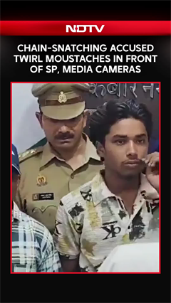 Viral: UP Chain-Snatching Accused Show Defiance Before Police, Media