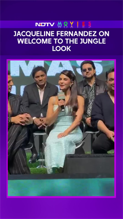 Jacqueline Fernandez On Welcome To The Jungle Look