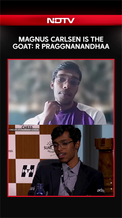 "Magnus Carlsen Is The GOAT": R Praggnanandhaa