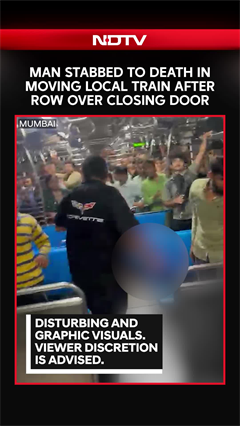 Man Stabbed To Death In Moving Local Train After Row Over Closing Door