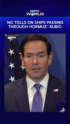 Video: Rubio Vows No Tolls On Ships Passing Through Hormuz Amid Iranian Threats
