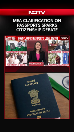 MEA Clarification On Passports Triggers Fresh Citizenship Debate