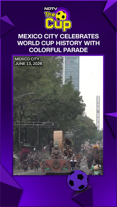 FIFA World Cup 2026 | Mexico City Celebrates World Cup Legacy With Spectacular Football Parade