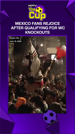 Scenes Of Joy In Mexico City After 1-0 Win Over South Korea