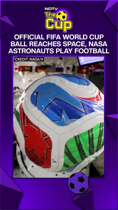Video: FIFA World Cup Ball Reaches Space