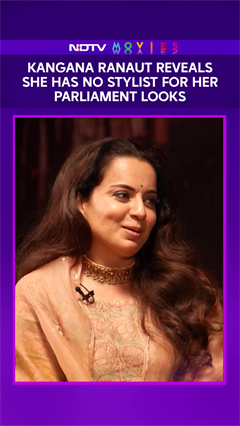 Kangana Ranaut Says She Has No Stylist For Parliament Looks | 'I Style Myself'