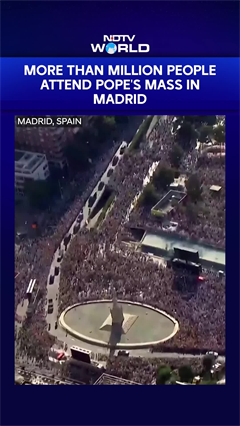Video: POPE In Madrid | More Than A Million People In Central Madrid Plaza For Pope Leo XIV’s Mass