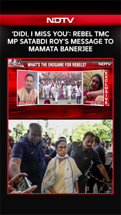 &lsquo;Didi, I Miss You&rsquo;: Rebel TMC MP Satabdi Roy's Emotional Message To Mamata Banerjee