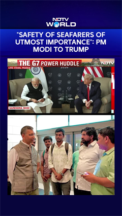 PM Modi News | "Safety Of Seafarers Of Utmost Importance": PM Modi To Trump At G7 Summit 2026