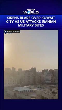 Sirens Sound Over Kuwait City Following Us Attacks On Iranian Military Sites