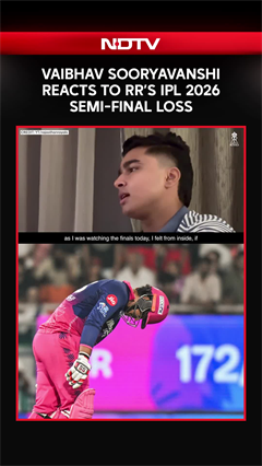 Vaibhav Sooryavanshi Reacts To RR's IPL 2026 Semi-final Loss