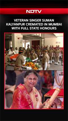 Veteran Singer Suman Kalyanpur Cremated In Mumbai With Full State Honours