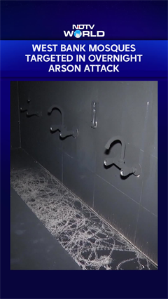 West Bank Mosques Targeted In Overnight Arson Attack
