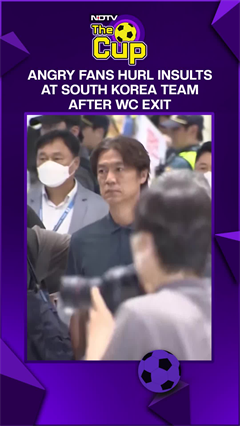 FIFA World Cup | Angry Fans Hurl Insults at South Korea Team After WC Exit