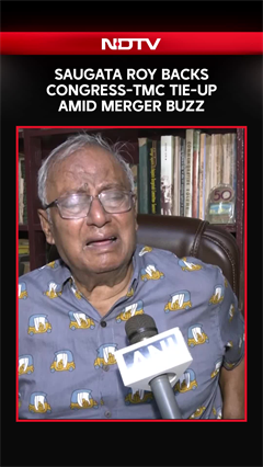 Bengal News | TMC MP Saugata Roy Backs Congress-TMC Tie-Up Amid Merger Buzz