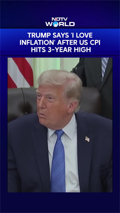 US Iran War | Donald Trump Says 'I Love Inflation' After US Consumer Price Index Hits 3-year High