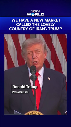 Trump On Iran | 'We Have A New Market Called The Lovely Country Of Iran': Trump