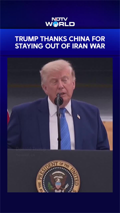 Donald Trump Thanks China, Xi Jinping For Staying Out Of The Iran War