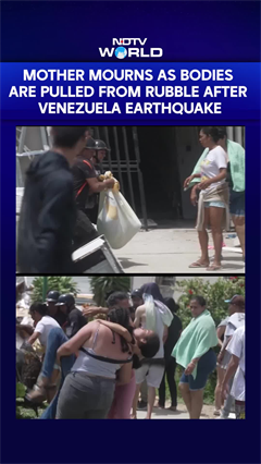 Mother Mourns As Rescue Teams Pull Bodies From Venezuela Earthquake Debris