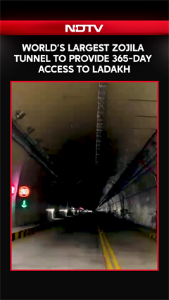 Zojila Tunnel: India&rsquo;s Mega Project To End Ladakh&rsquo;s Winter Isolation
