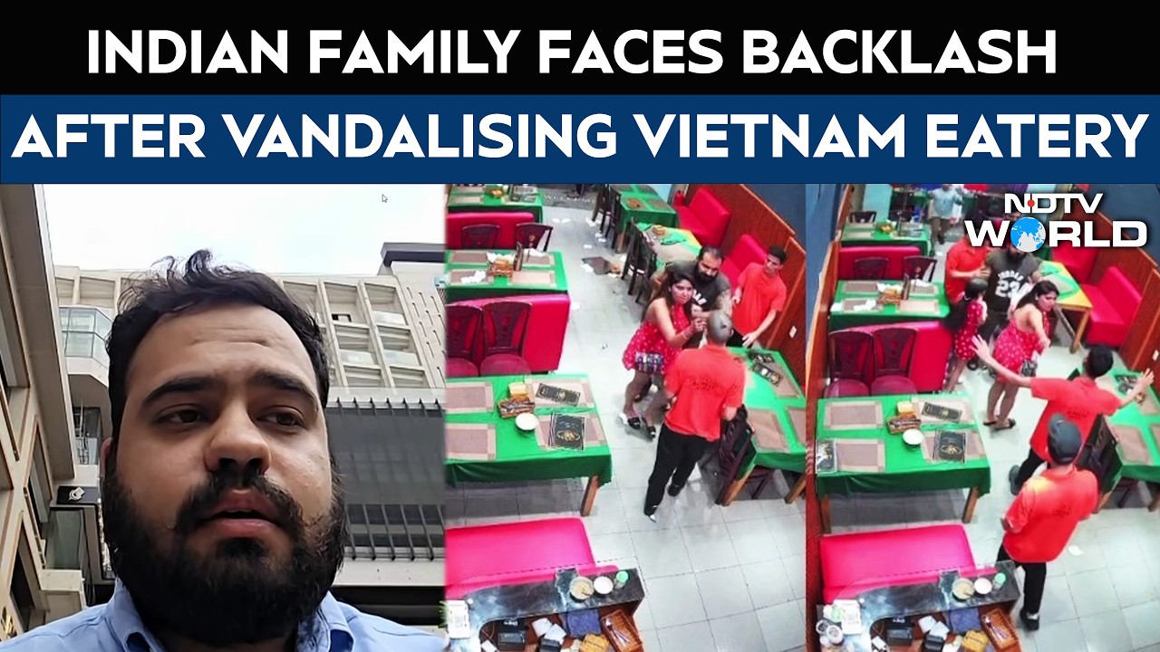 'Influencer' Indian Family Faces Backlash After Vandalising Vietnam Eatery