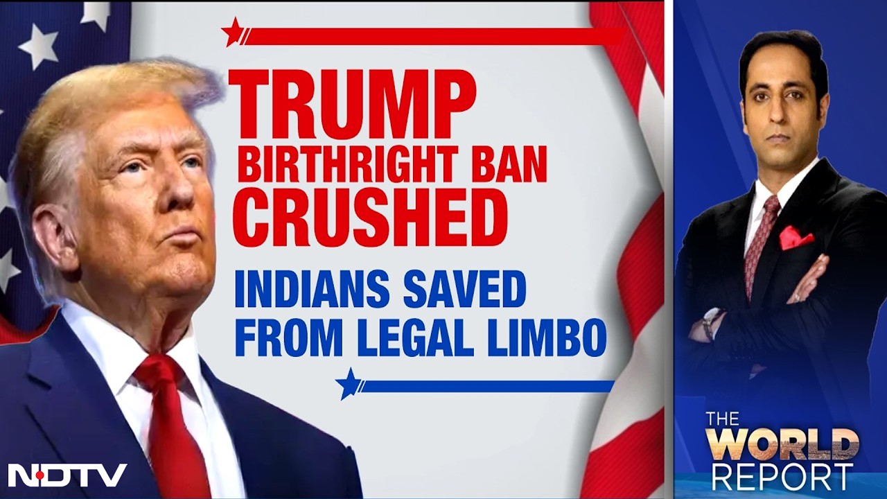 Trump&rsquo;s Birthright Ban Crushed | Trump Weighs War | Sanae Takaichi in India | FIFA World Cup