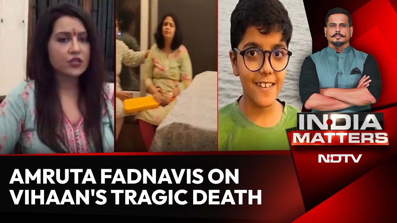 'There Must Be Accountability': Amruta Fadnavis on Vihaan's Tragic Death
