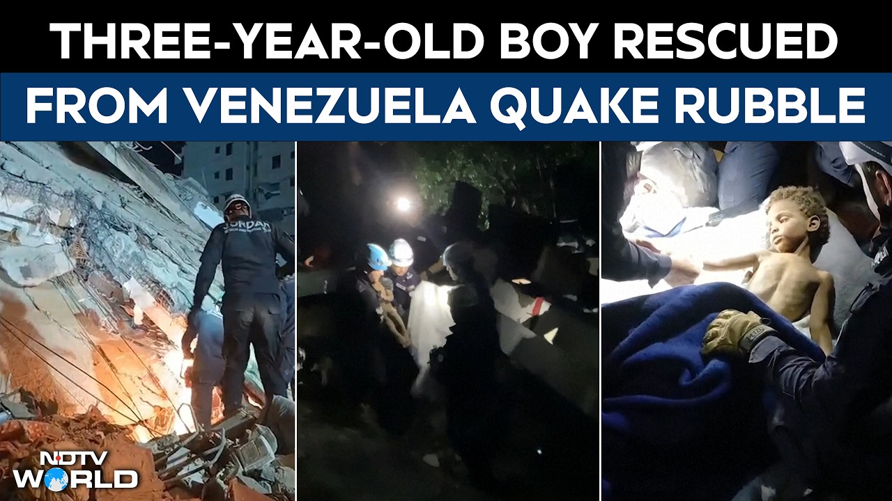 Venezuela Earthquake | 3-year-old Found Alive After 6 Days Under Venezuela Quake Rubble
