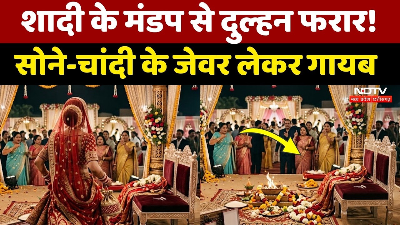 Jashpur News: शादी की रस्मों के बीच जेवर और Mobile लेकर भागी Dulhan, मचा हड़कंप! Viral Video