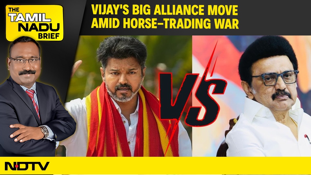 Vijay's Big Alliance Move Amid Horse-trading War | The Tamil Nadu Brief
