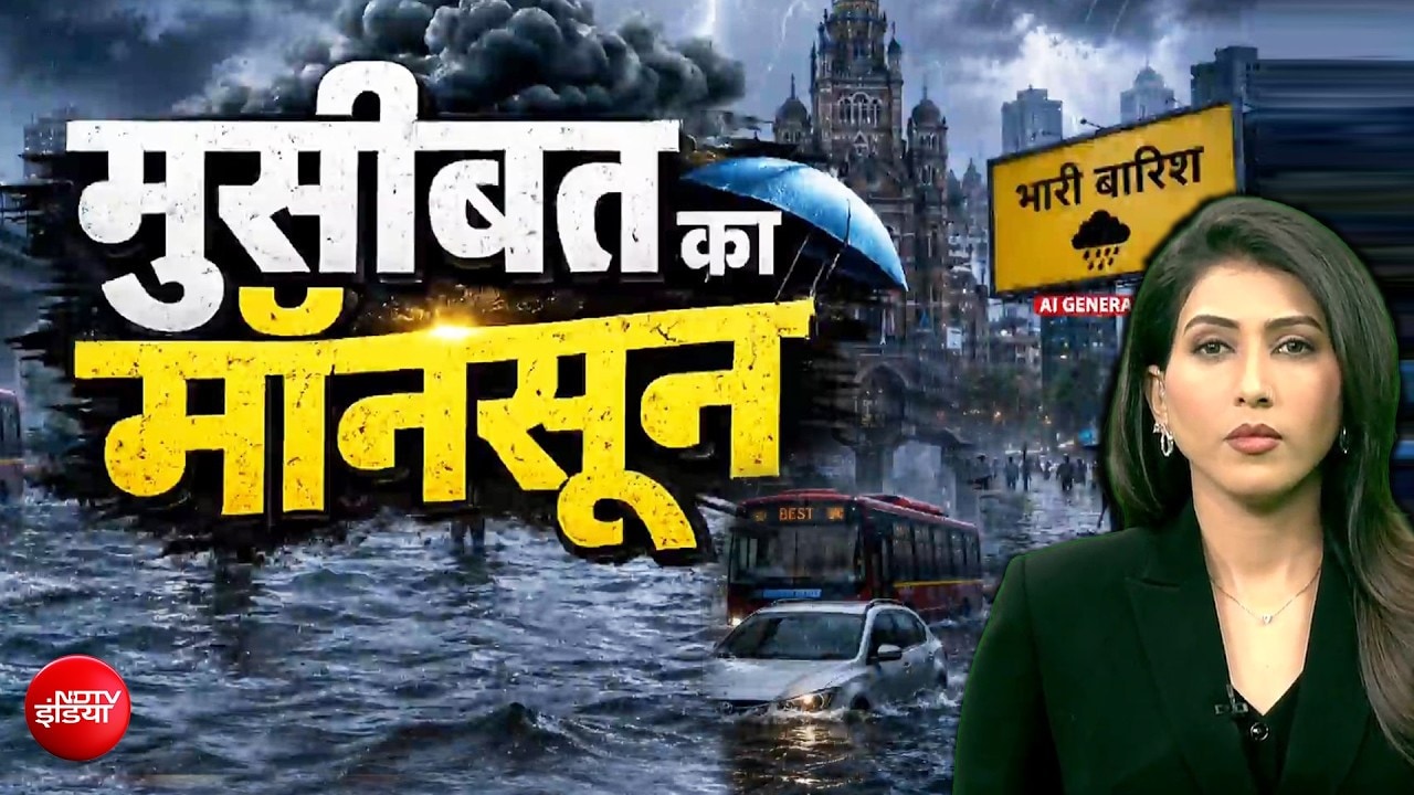 देशभर में मॉनसून का तांडव! महाराष्ट्र डूबा, कश्मीर में बादल फटने से तबाही