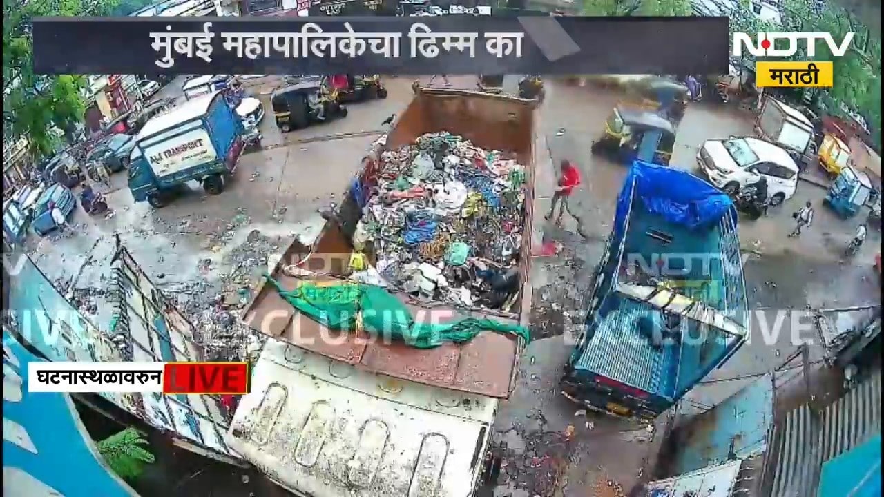 मुंबईत माणूस मॅनहोलमध्ये पडून मृत्यू, घटनेचा CCTV आला समोर, पाहा आणि सांगा चूक कुणाची? Mumbai rains