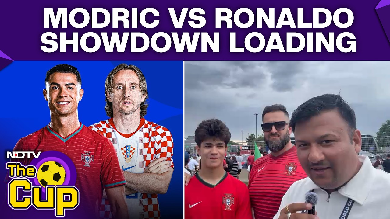Portugal Vs Croatia FIFA Match | Portugal Crowd Goes Crazy for Ronaldo, NDTV Reports from Toronto