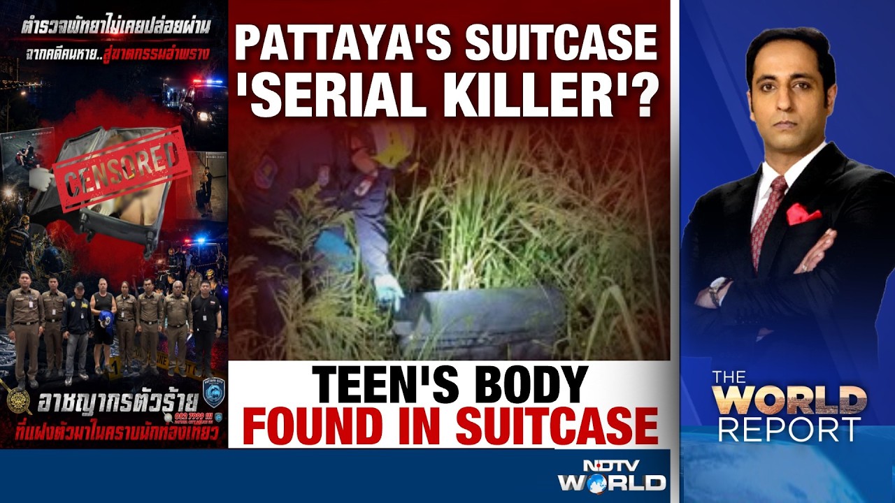 Australian Man arrested for Thai Teen Girl's Murder | Pattaya Suitcase Murder | Simon Peter Carman