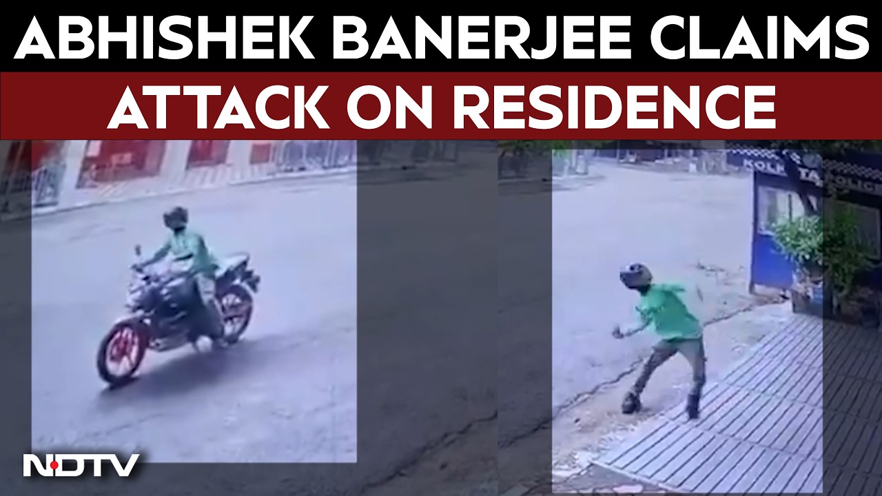 Abhishek Banerjee News | Abhishek Banerjee Claims Attack on Residence in Kolkata