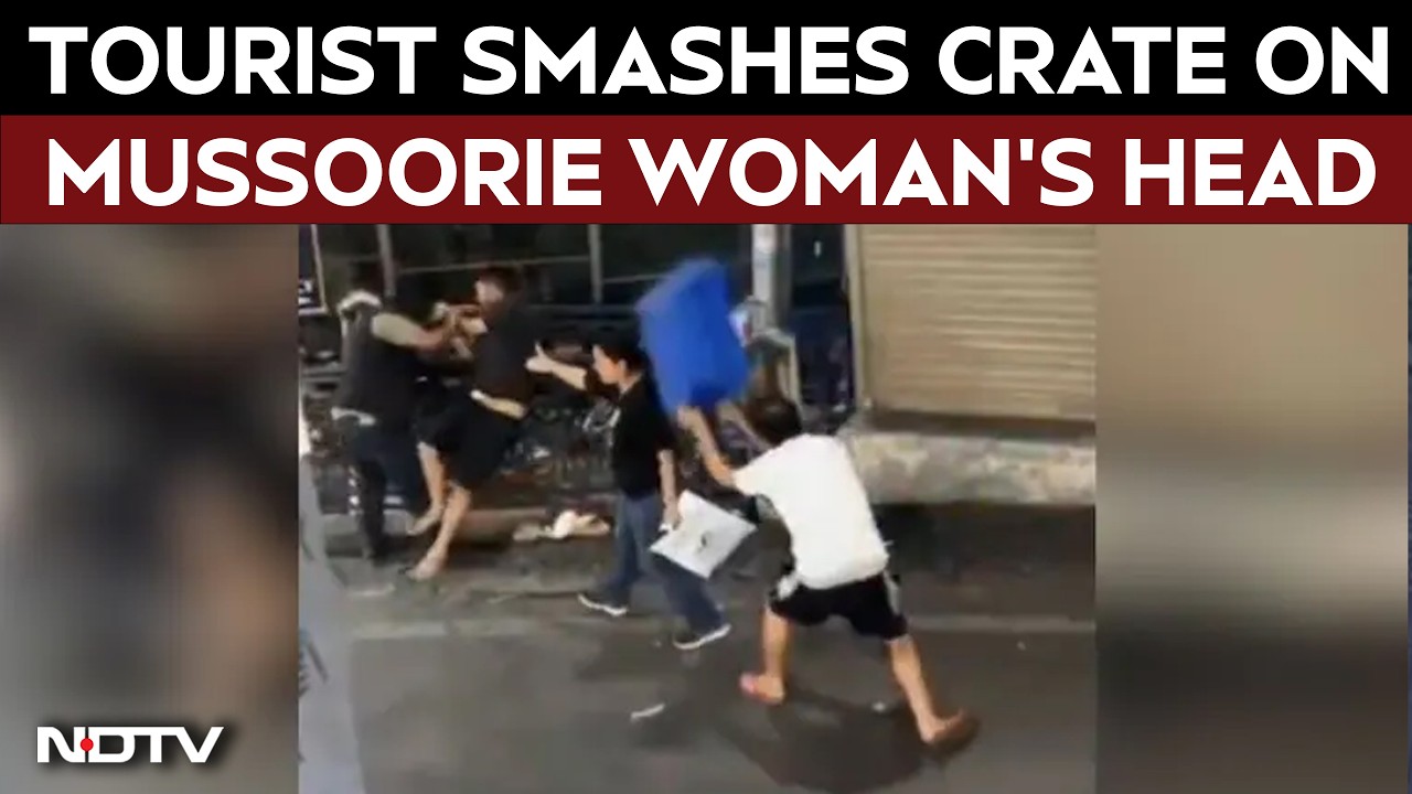 Uttarakhand Viral Video | Tourist Smashes Crate On Mussoorie Woman's Head, Attacks Husband