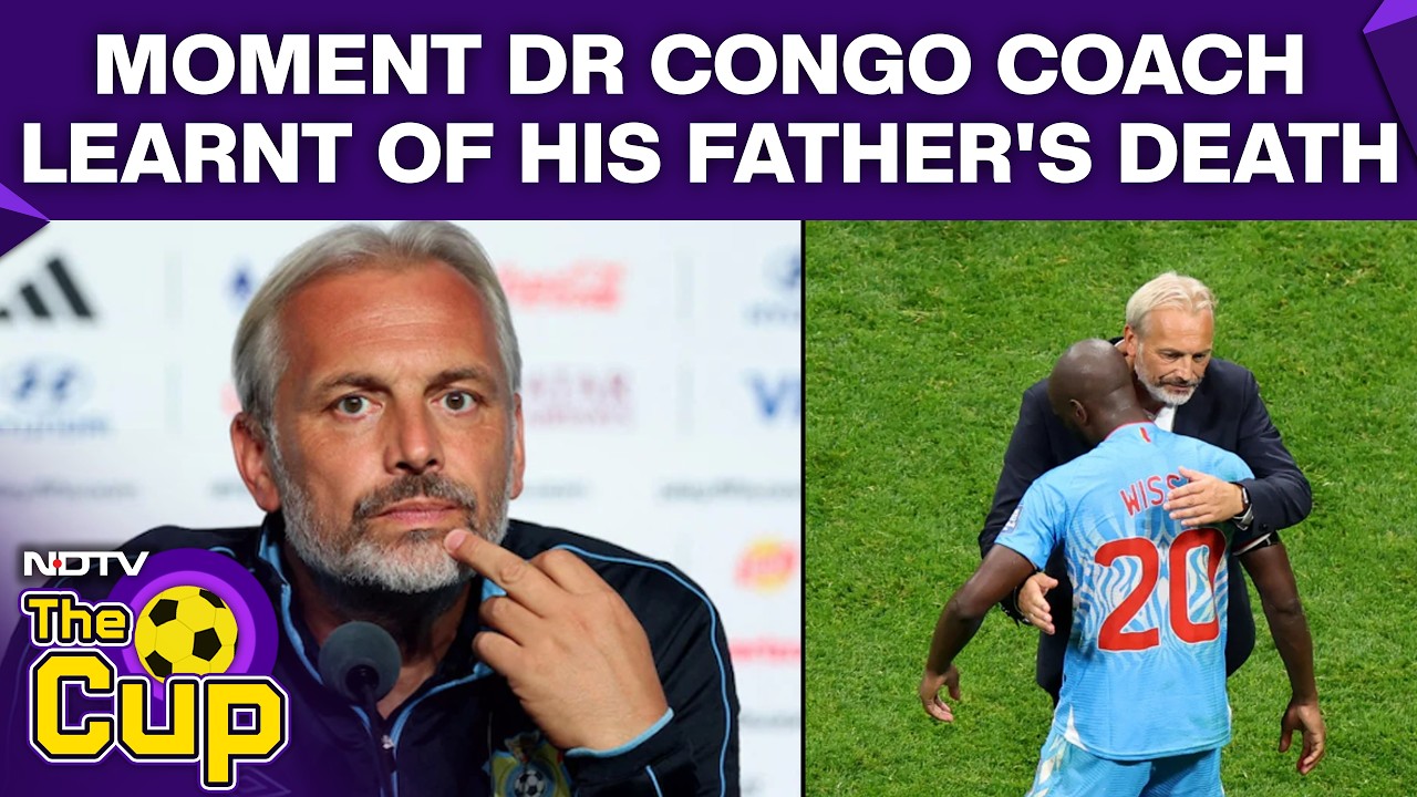 FIFA World Cup: DR Congo Coach Learns of Father's Death During Press Conference After England Defeat
