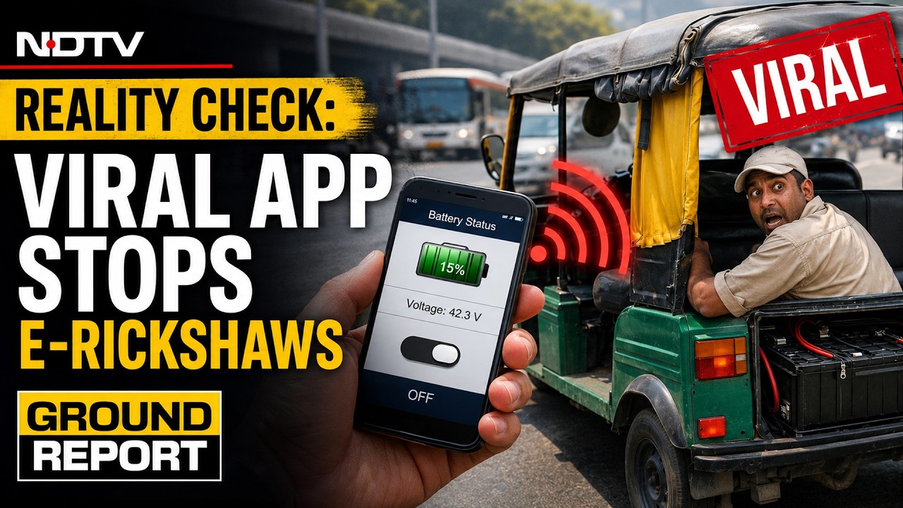 EV Controversy | NDTV Reality Check: App On, E-Rickshaw Off; Bizarre Prank Plays Out In Delhi