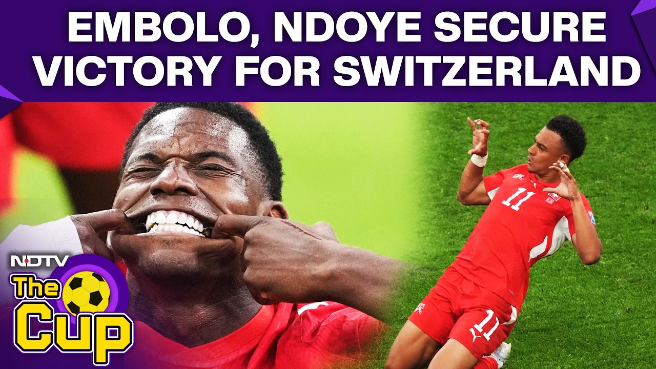 FIFA World Cup 2026 | Goals From Embolo And Ndoye Secure A 2-0 Victory For Switzerland Over Algeria